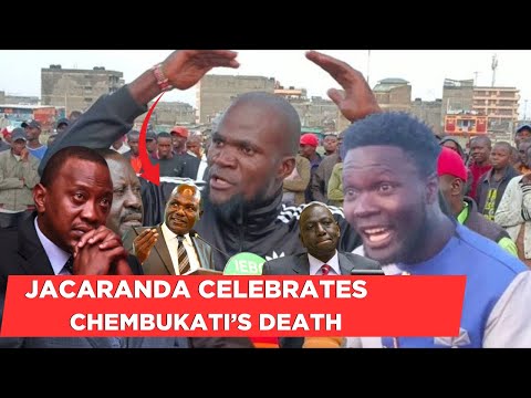 BREAKING SHOCKIG NEWS!! Jacaranda Raila's diehards celebrates Chebukati's death.