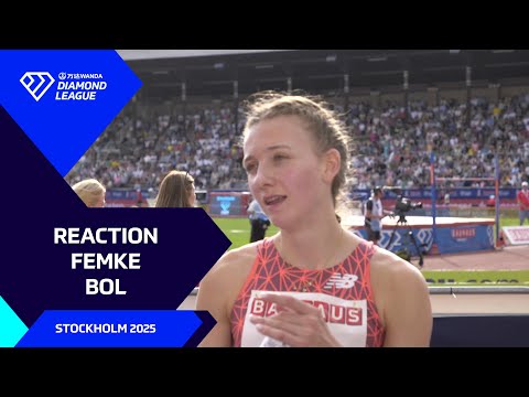 "This is one of my favourite stadiums" - Femke Bol on MR in Stockholm - Wanda Diamond League 2025