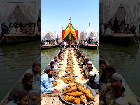 Biggest meal in village on River ๐ | Fried Fish Roast | Village food | Pakistani food