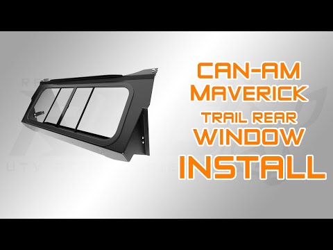 Can-Am® Maverick Trail/Sport Rear Sliding Window Installation by Razorback Offroad™
