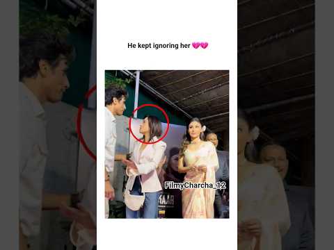 she's trying her best to talk to him but kept ignoring her 💔 #nusrat #nusratbharucha #youtubeshorts