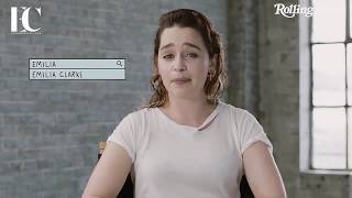 Emilia Clarke participa do quadro “A Primeira Vez” da revista Rolling Stone