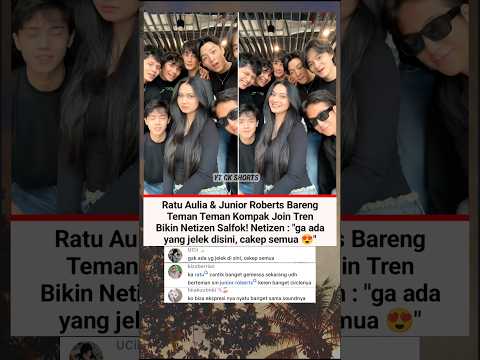 Ratu Aulia & Junior Roberts Join Tren Jangan Sampai Kecoplosan Pangil Saya Mba