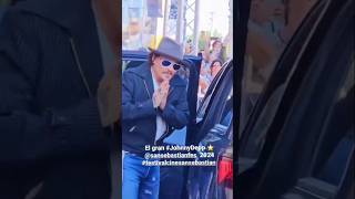 Conocí a Johnny Depp en San Sebastián 2024❤️ #johnnydepp #festival #art #modi #sansebastián