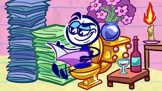 Scribe Me A River | Pencilmation Cartoons!