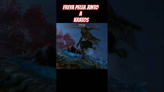 FREYA pelea junto a KRATOS #shorts #viral #youtubeshorts #godofwar