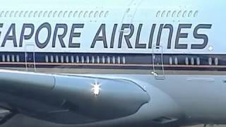 A380- Airbus A380  Singapore Airlines  The World's First