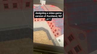 designing a video game version of Auckland, New Zealand - pt 1 #nz #gamedev #indiegame #leveldesign