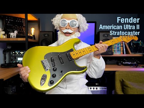 未来感じる音とルックス！Fender American Ultra II Stratocasterを弾いてみた