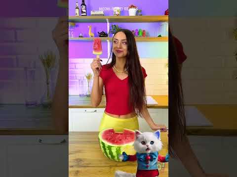 Kucing dan Es Krim Semangka: Trik Manis untuk Pecinta Makanan! ๐๐ป