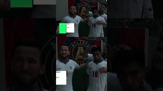 England's first goal against Mexico