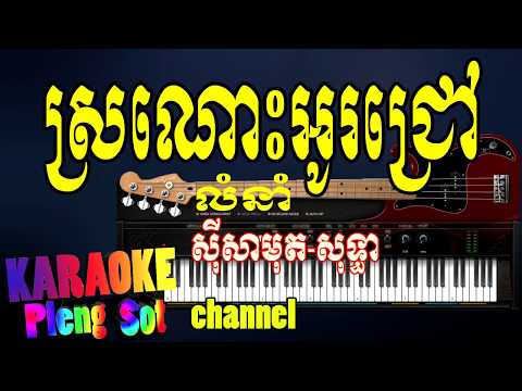 ស្រណោះអូរជ្រៅ ភ្លេងសុទ្ធ – sronos ou chrov pleng sot ,khmer karaoke