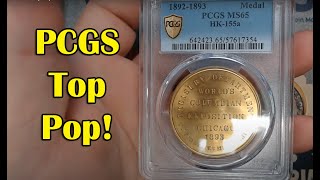 Top Grade From PCGS 1892 1893 So Called Dollar !!