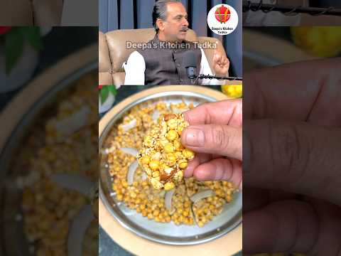 Acharya Manish Ji's Healthy Chana Chikki Recipe #shorts #ashortaday