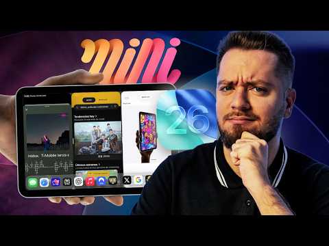 ¿MULTITAREA REAL en el iPad mini? La pruebo con iPadOS 26 y esto es lo que pasa...