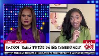 “He Never Opened His Eyes” Rep. Jasmine Crockett on What She Saw Inside Dilley Detention Center