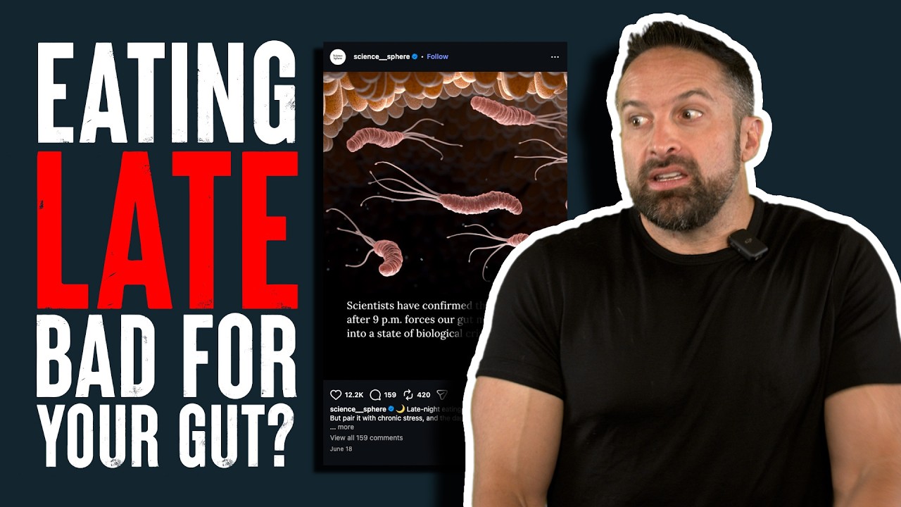 Eating Late Bad for Your Gut Health? | What the Fitness | Biolayne