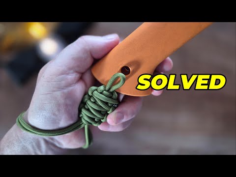 Single Strand 3 Closed Adjustable Loops - How to Make a King Cobra Knot Paracord Lanyard