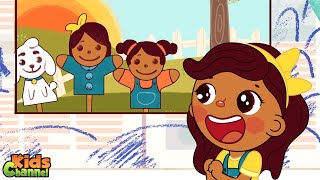 الدمى فيديو للأطفال الصغار 👶 أغاني ورسوم تعليمية قصيرة