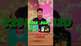 Hocoo VS Naturals Mango Ice Cream #shorts #viralvideo