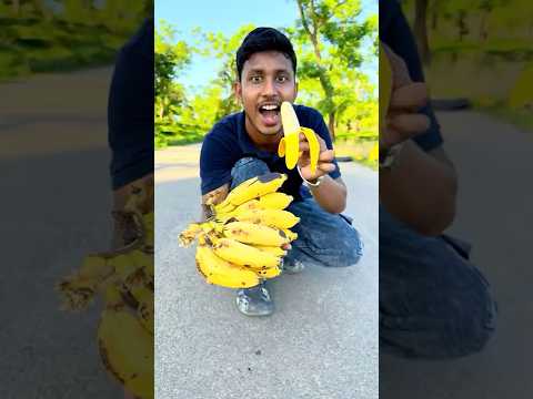 Fake Banana VS Real Banana 😀