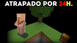 Dejé a un ALDEANO por 24 HORAS en el VACÍO de Minecraft y esto pasó!