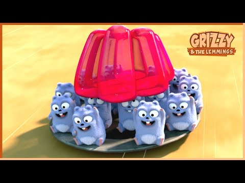 Grizzy vs Lemmings: Jelly and Magical Mayhem | 25' Compilation | 🐻🐹 Cartoon for Kids