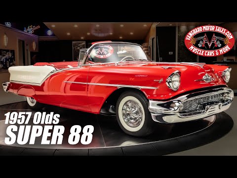1957 Oldsmobile Super 88 Covnertible For Sale Vanguard Motor Sales #1903