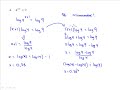 Logarithmic Functions and Properties