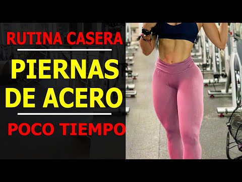 Solo 5 Ejercicios para Piernas Fuertes y Sexys |Transforma Tu Tren Inferior en Casa 🔥Adryán Medellín