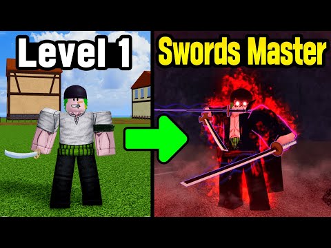 From Noob To Pro Using Only Swords and Collecting All Swords (Lululala Zoro Epi1)