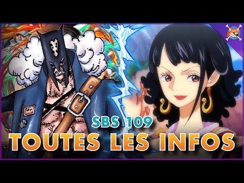 TOUTES LES INFOS DU SBS 109 ✅ ! (LA SUITE DU LIVE ACTION ? ) - One Piece NEWS