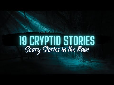 19 Cryptid Stories in the Rain NO MUSIC