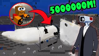 What Really Happened In Titanic Submarine! (Ohio Version) New Minecraft Short Film...