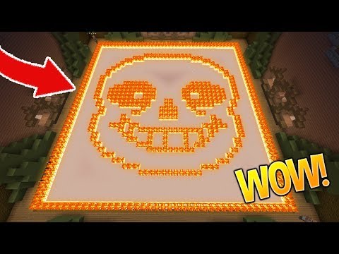ONLY FIRE CHALLENGE (Minecraft Build Battle)