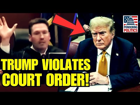 BREAKING: Judge SMACKS DOWN Trump for VIOLATING Court Order!