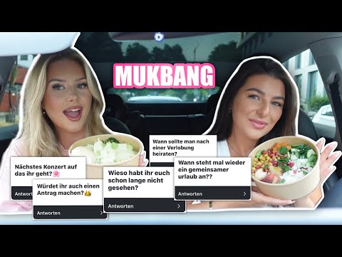 MUKBANG mit HANNAH 🥗: StaTeMenT & random Fragen lol