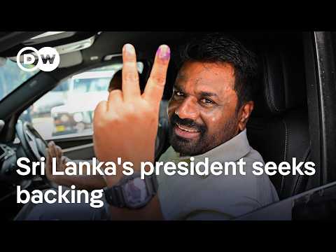 Sri Lanka's leftist president Dissanayake seeks parliamentary win to push through political vision