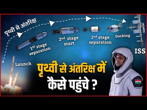 Shubhanshu Shukla पृथ्वी से अंतरिक्ष में कैसे पहुंचेंगे | Shubhanshu Shukla's Earth To Space Process