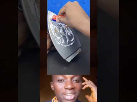 How I fixed my burnt iron at home #shorts #viralvideo #trendingnow #viralshorts #hometips