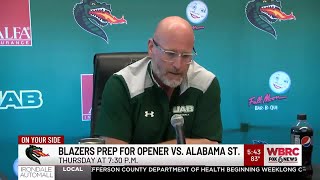 Blazers prep for opener vs. Alabama State