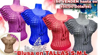 ⛔️ GUau!! Que LOCURA cómo se VENDEN estas BLUSAS 100% de lana en las TALLAS S-M-L ($50.00 DÓLARES) 😱