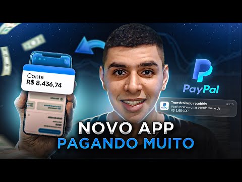 NOVO APP PAGANDO MUITO! GANHAR DINHEIRO NO PAYPAL DOLAR COM CELULAR - JOGANDO, ASSISTINDO E TAREFAS