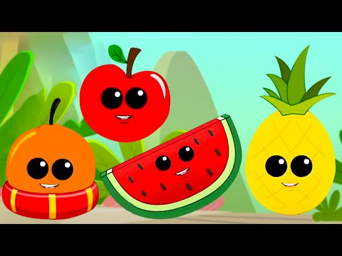 Five Little Babies, Learn Counting + More Learning Vidoes with Mr Fruit