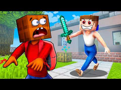 Превратился в БАТЮ и ЗАТРОЛЛИЛ ДРУГА в SCHOOLBOY в Майнкрафт! Minecraft