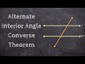 Understanding Alternate Interior Angles