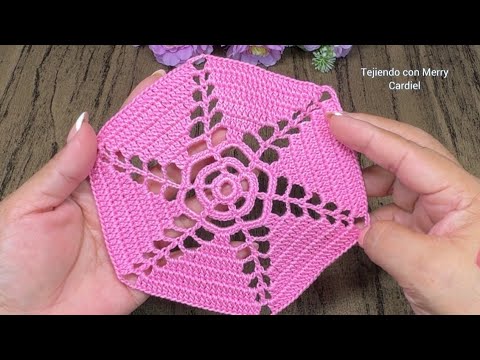 ¡Cómo tejer! Bonito punto para mantel