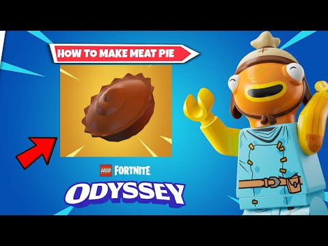 How to Make Meat Pie | Storm Chaser Base Camp Village Level 5 to 6 | Lego Fortnite #legofortnite