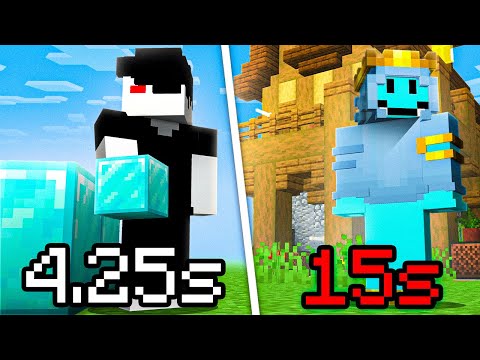 Những Thử Thách Speedrun Điên Rồ Của Các Youtube Minecraft