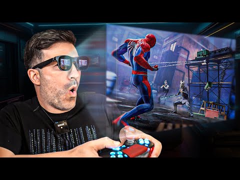 PANTALLA GIGANTE DE 130” DE BOLSILLO para PS5 XBOX PC MAC TELÉFONO ..¡locura! REVIEW XREAL Air Pro 2